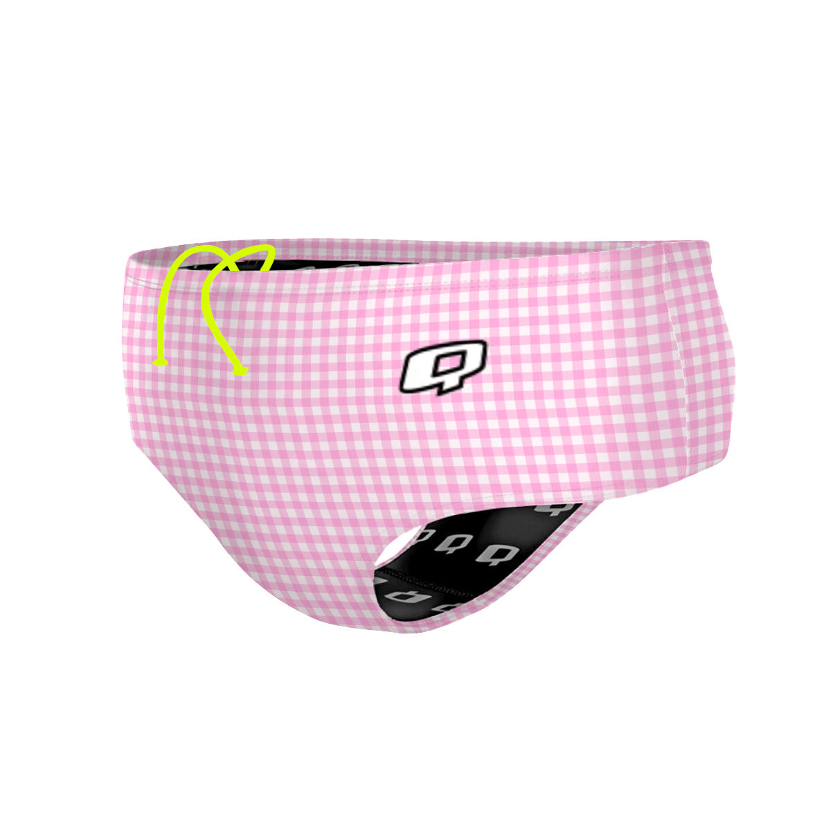 Pink Plaid - Classic Brief Swimsuit
