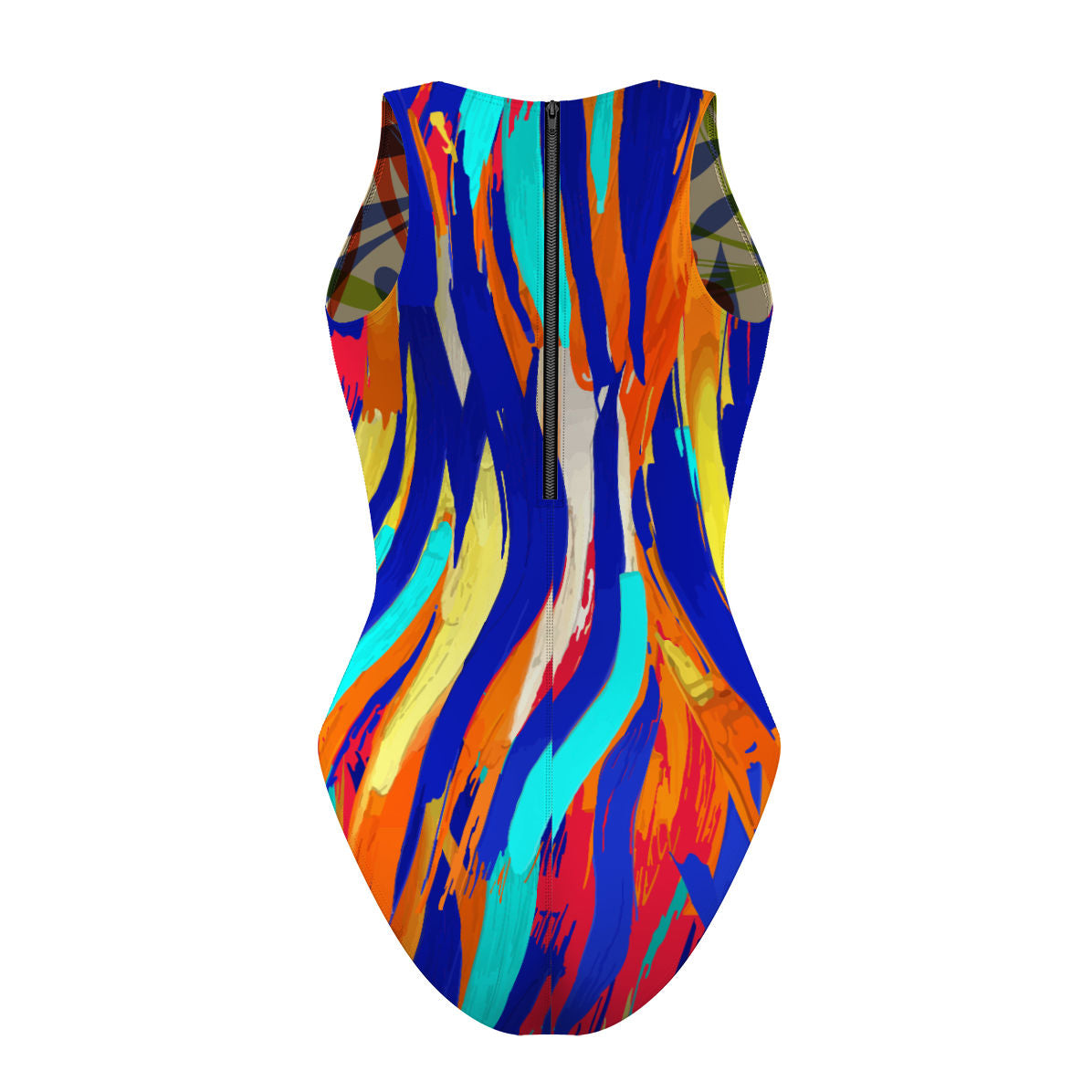 Cozumel/Buttercup Women Waterpolo Reversible Swimsuit Classic Cut