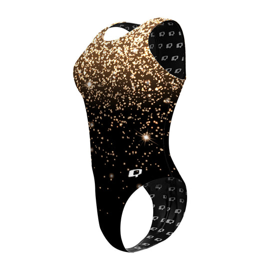 All that Glitters - Women Waterpolo Swimsuit Cheeky Cut