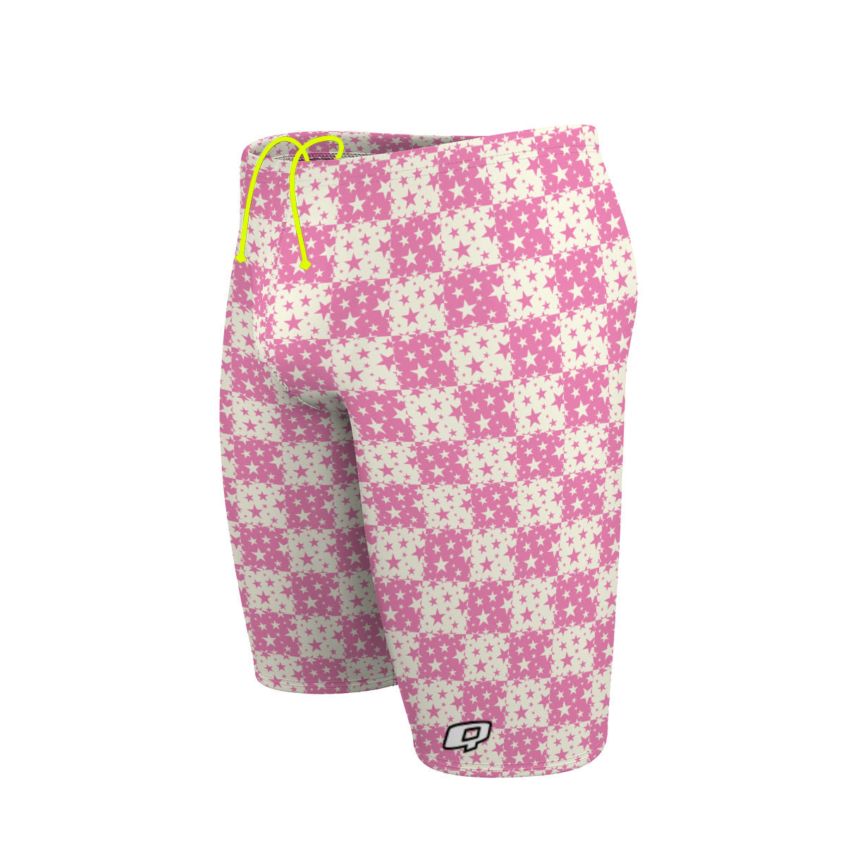 Pink Plaid Stars - Jammer Swimsuit