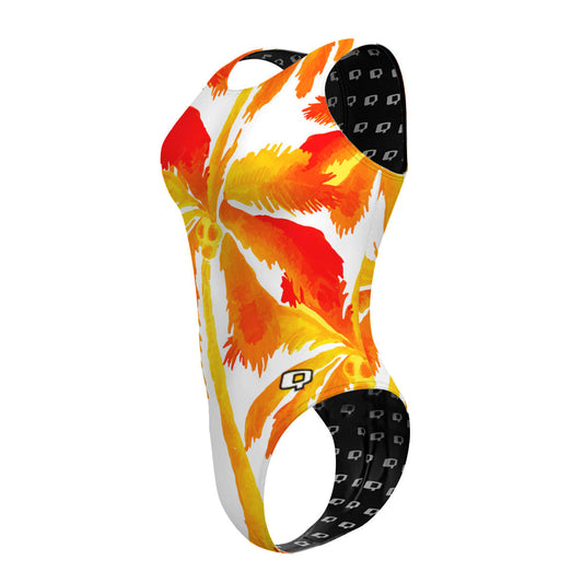 Palms - Women Waterpolo Swimsuit Cheeky Cut