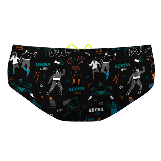 Wrestling Drawings - Classic Brief Swimsuit