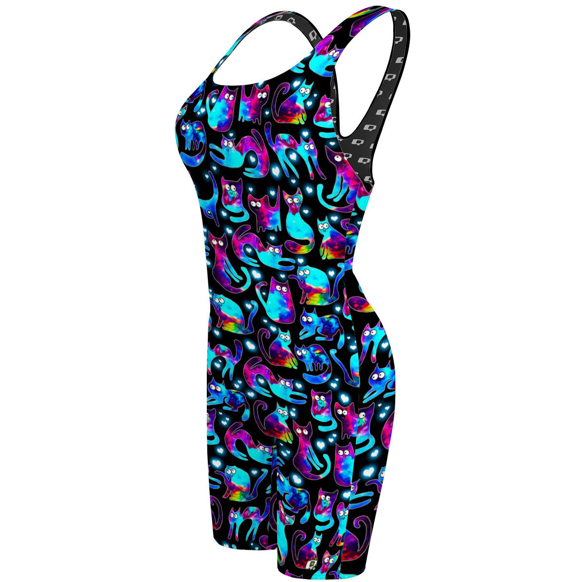 Space Kitties - Classic Strap Long Knee Women Jammer