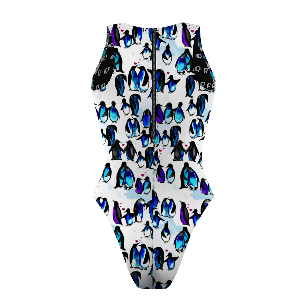 You are my Penguin - Women Waterpolo Swimsuit Cheeky Cut