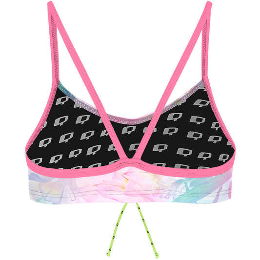 Dreamy Petals - Bandeau Bikini Top