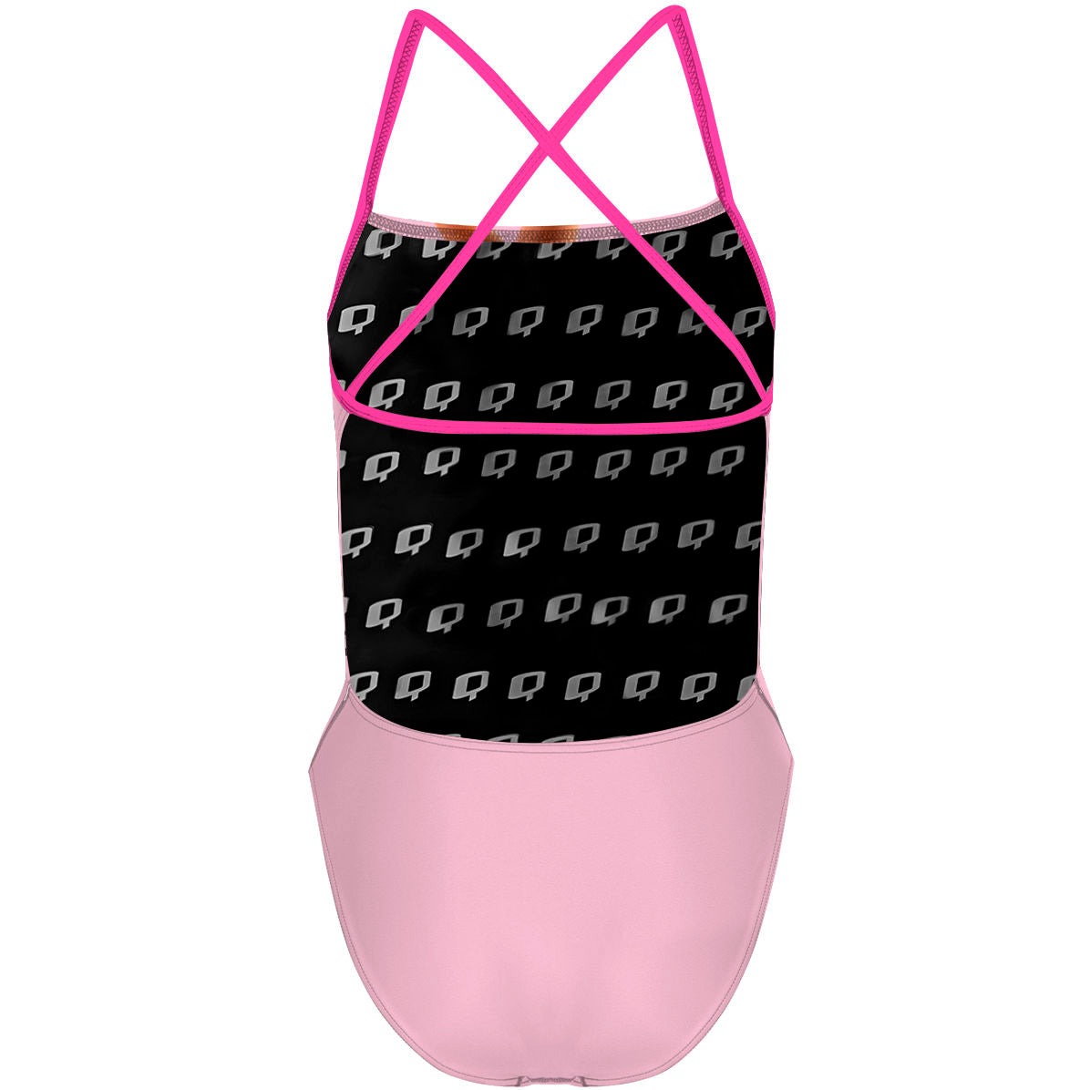 Pink legs for days - "X" Back Swimsuit