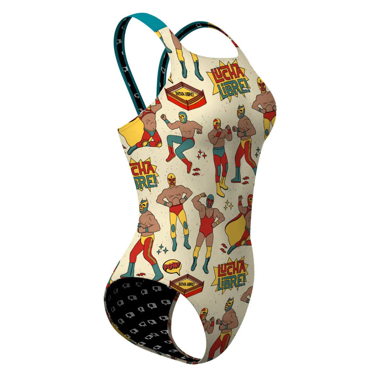 Lucha Libre - Classic Strap Swimsuit