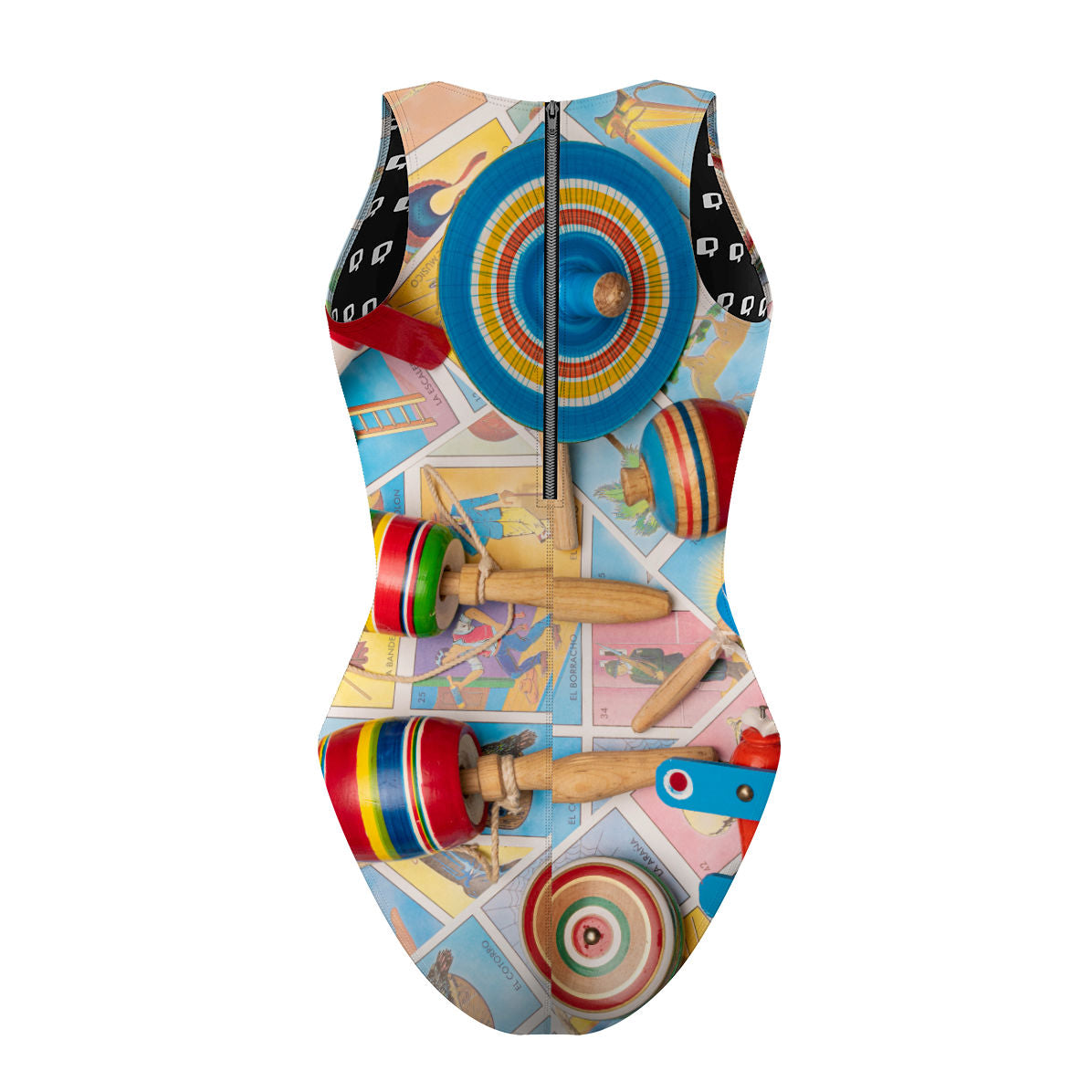 Mis Juguetes - Women's Waterpolo Swimsuit Classic Cut