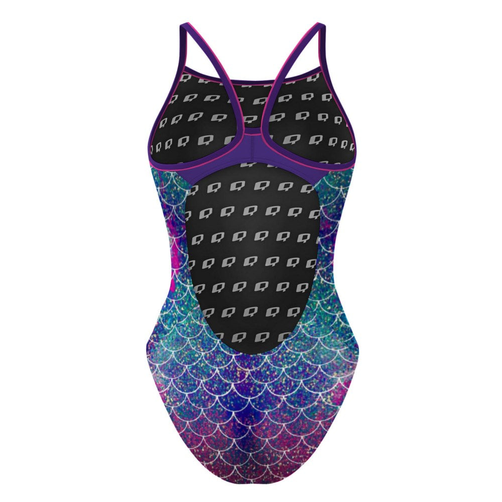 Mermaid Scales Skinny Strap