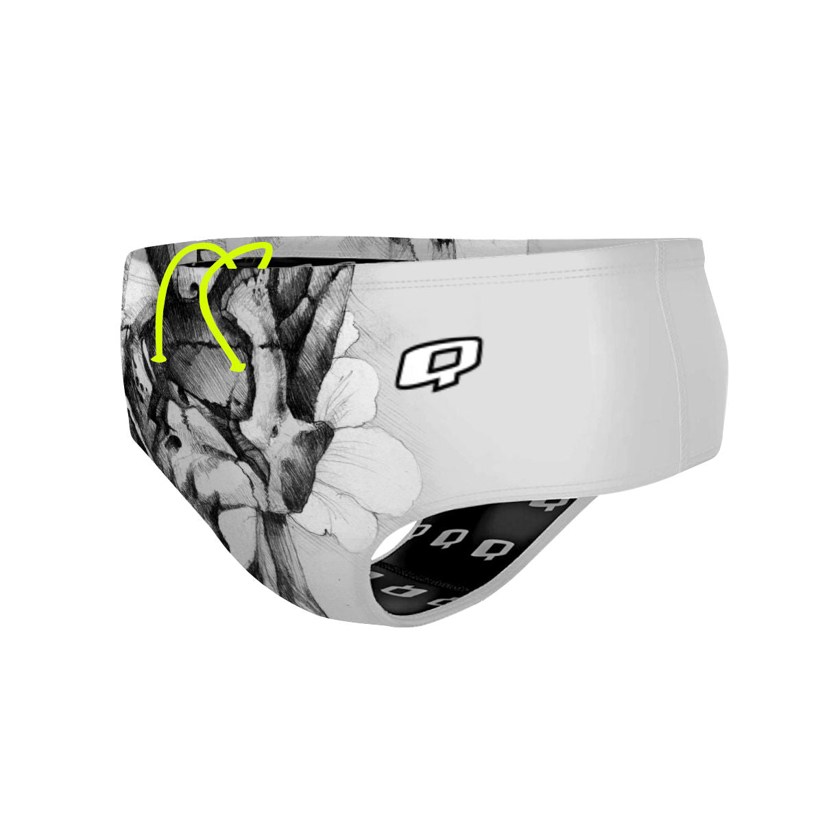 Hollow Head - Classic Brief Swimsuit