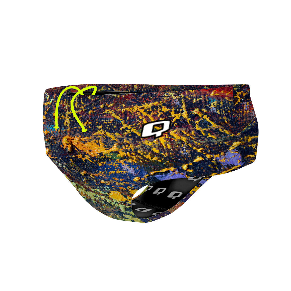 Paint Splatter - Classic Brief Swimsuit