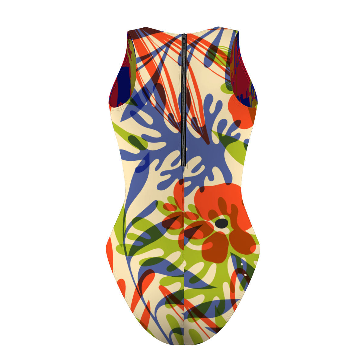 Cozumel/Buttercup Women Waterpolo Reversible Swimsuit Classic Cut