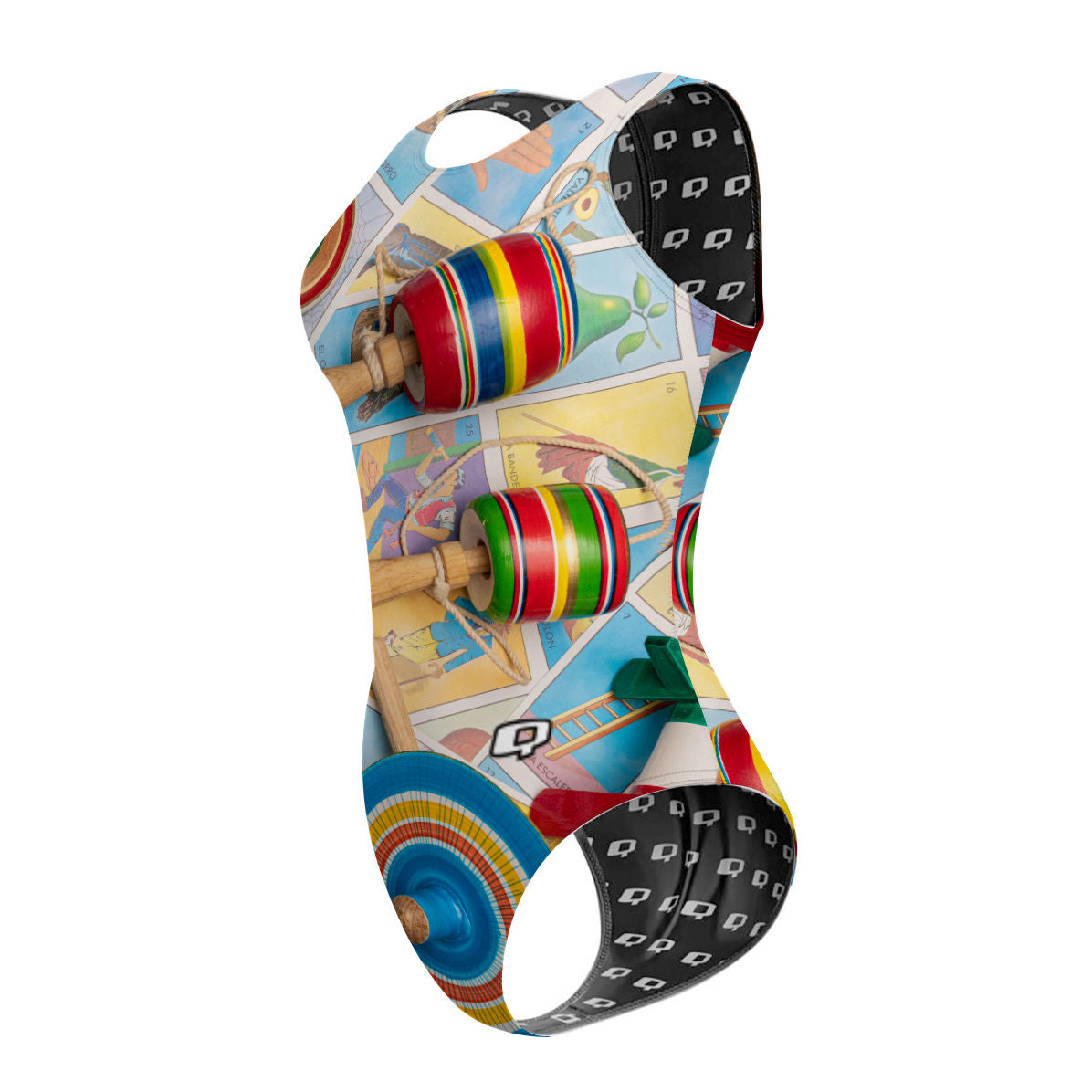 Mis Juguetes - Women's Waterpolo Swimsuit Classic Cut