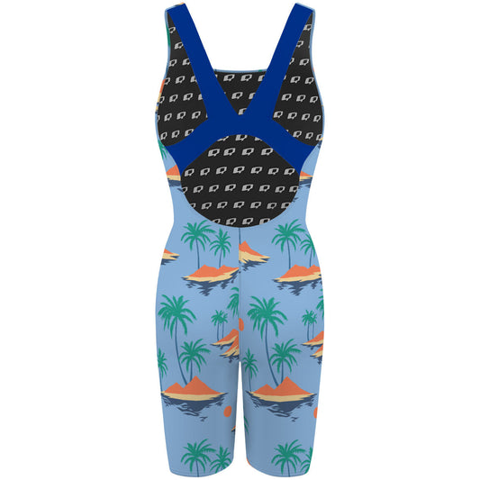 Aloha Rock - Classic Strap Long Knee Women Jammer