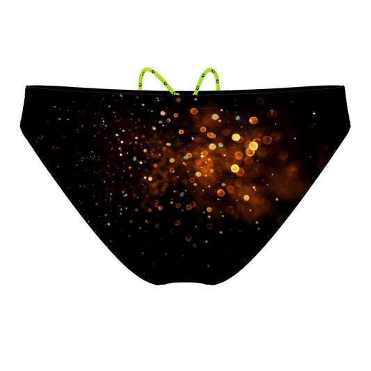 Sparkle Burst Gold Waterpolo Brief