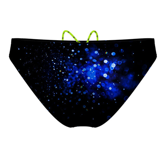 Sparkle Burst Blue Waterpolo Brief