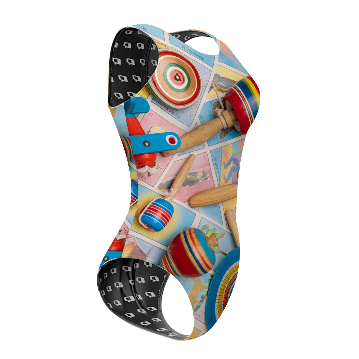 Mis Juguetes - Women's Waterpolo Swimsuit Classic Cut