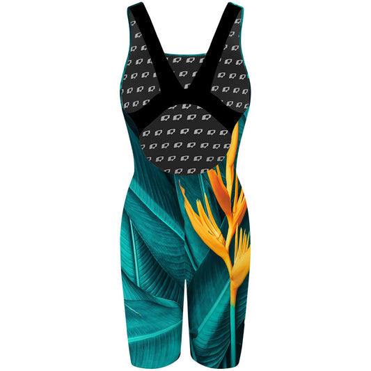 Tropical Nature - Classic Strap Long Knee Women Jammer