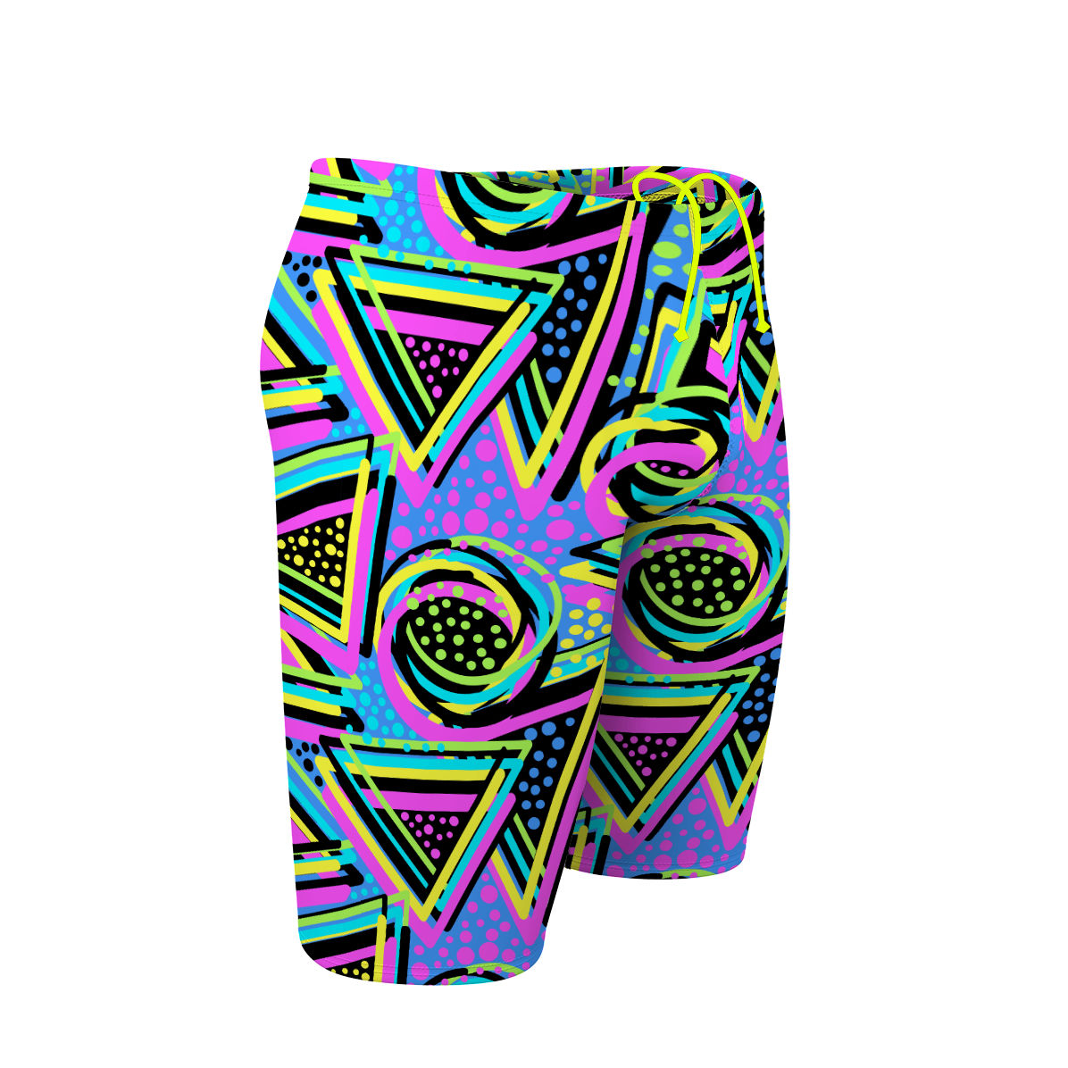Purple 80s - Jammer Swimsuit