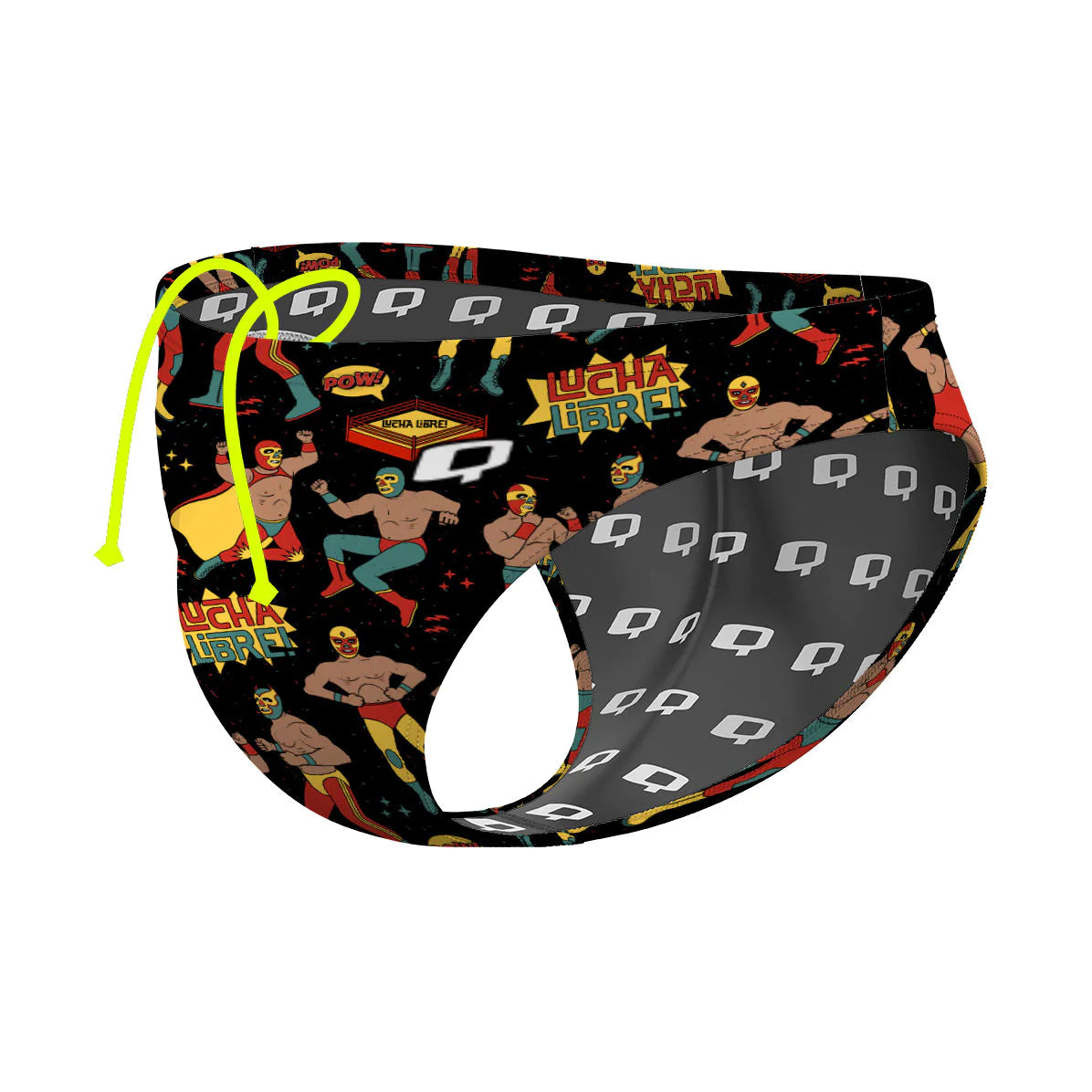 Lucha Libre - Waterpolo Brief Swimsuit