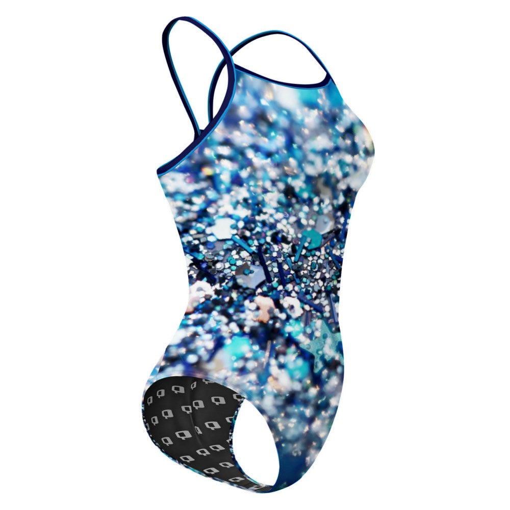 Snow Glitter - Skinny Strap