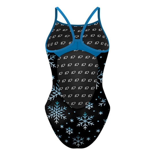 Snow flakes skinny strap