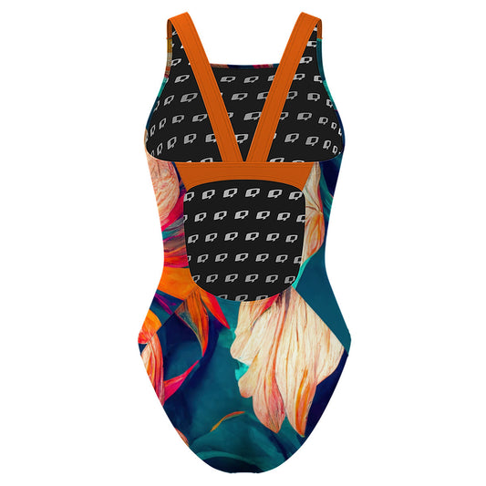 Wild Flowers - Classic Strap Swimsuit