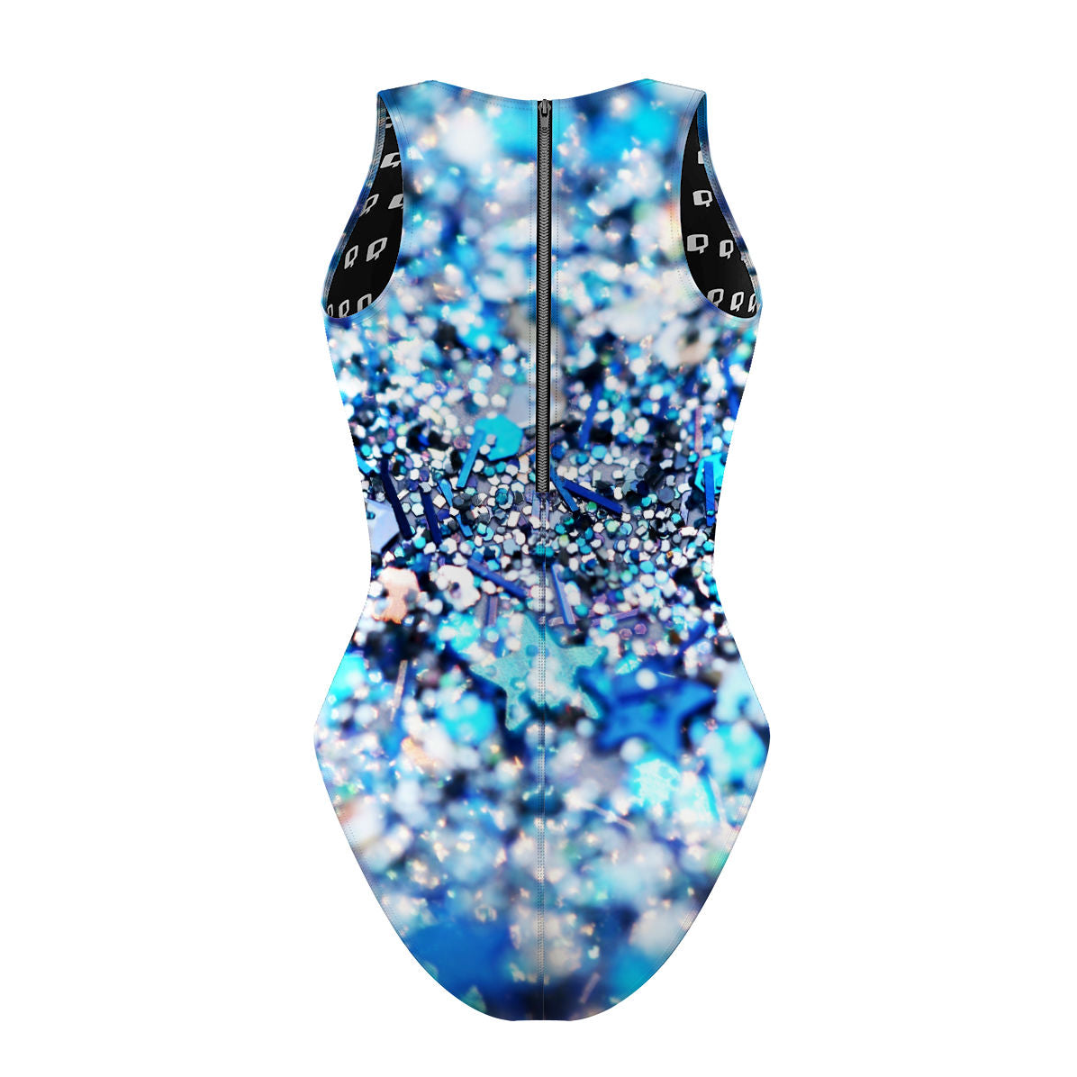 Snow Glitter - Women Waterpolo Swimsuit Classic Cut