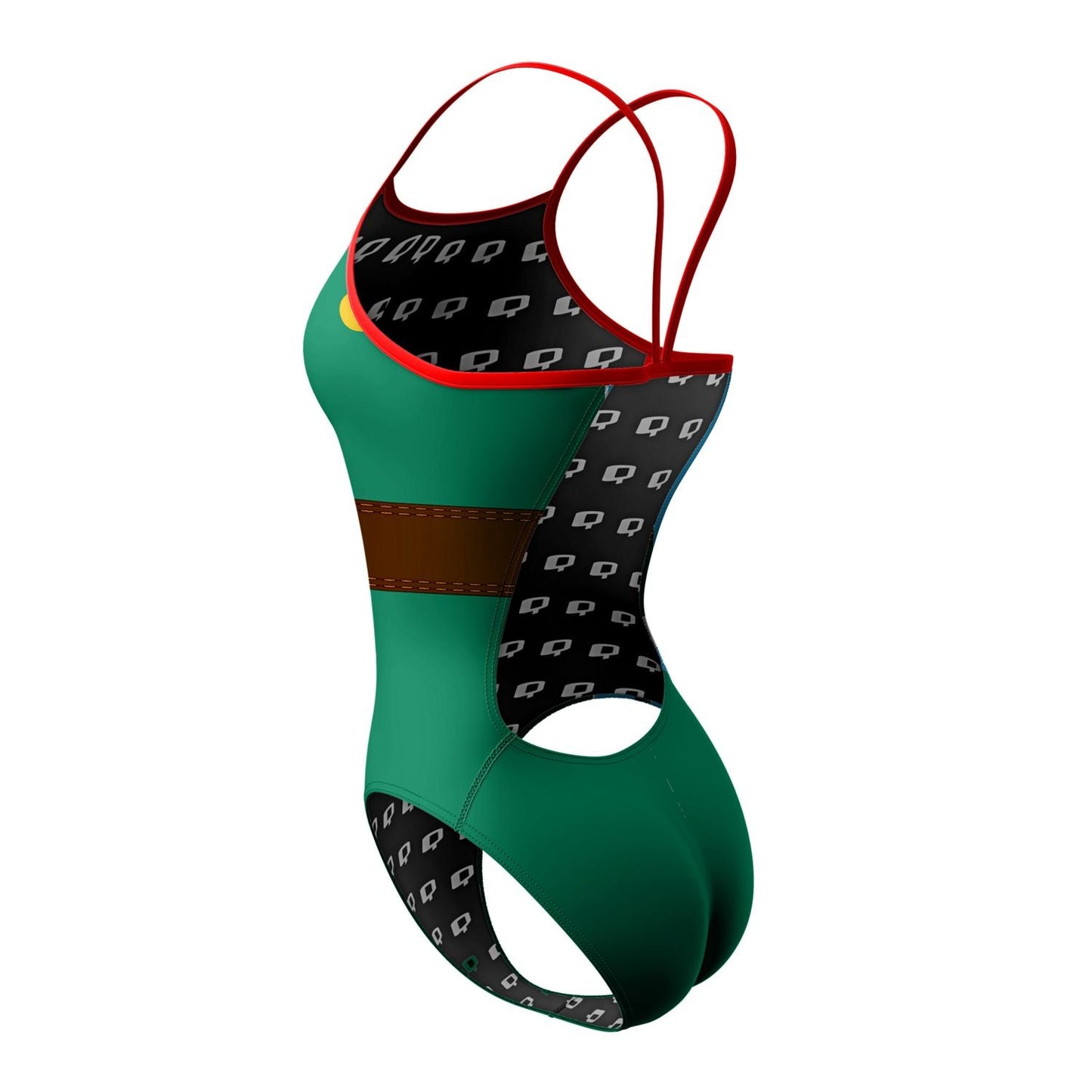Santa's Helper - Sunback Tank Swimsuit