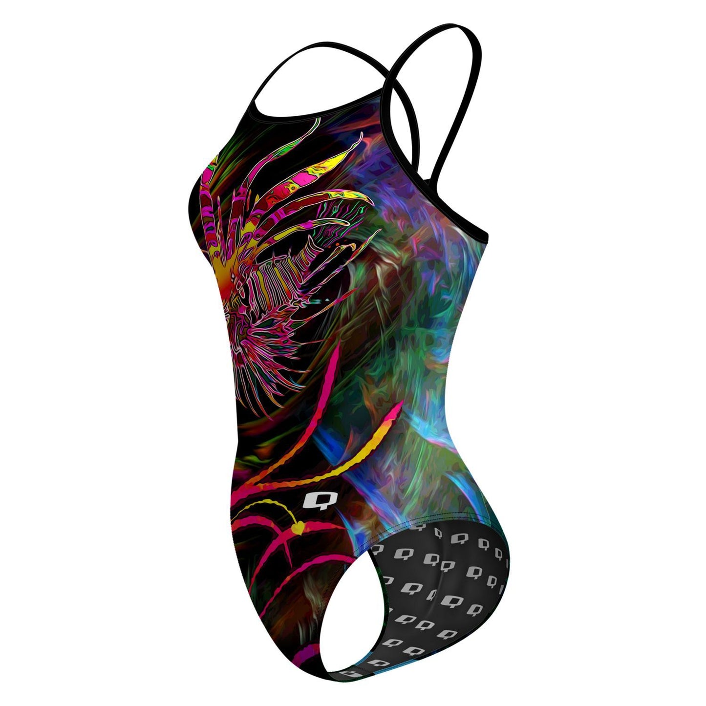Lionfish in Technicolor Skinny Strap