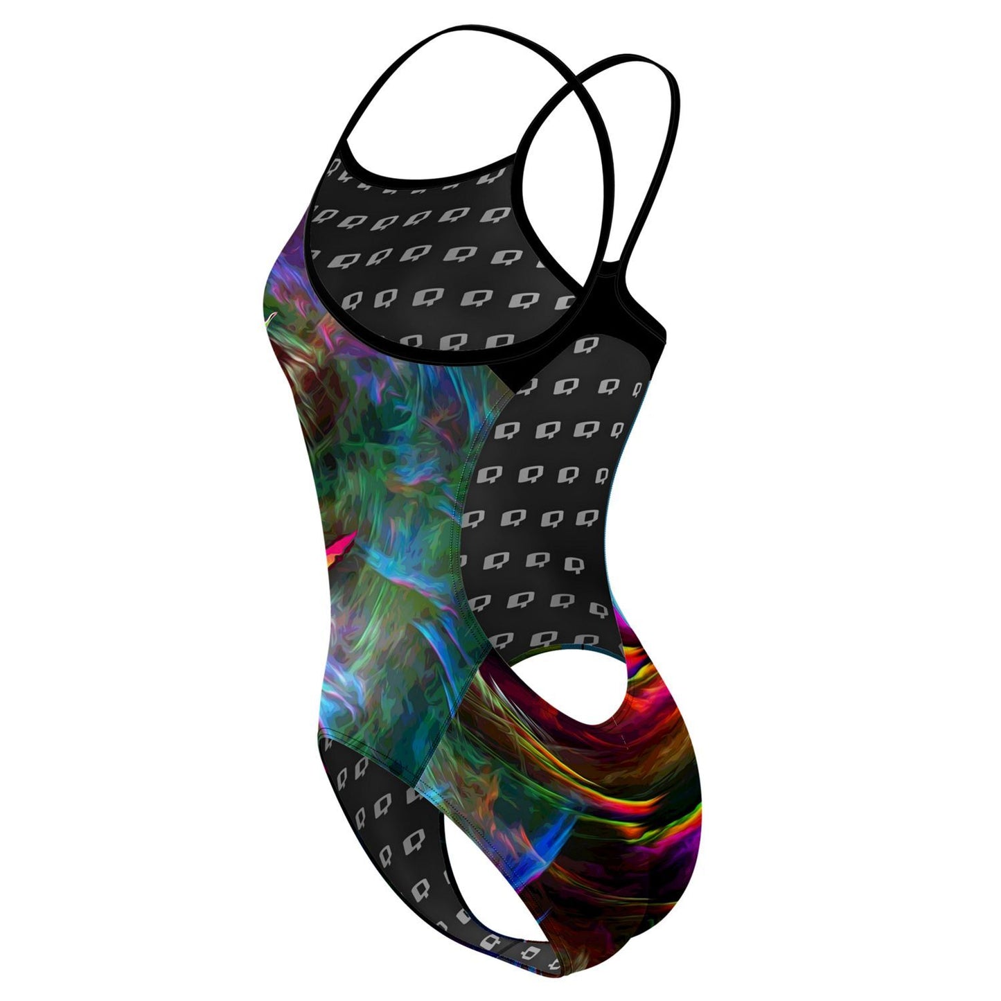 Lionfish in Technicolor Skinny Strap