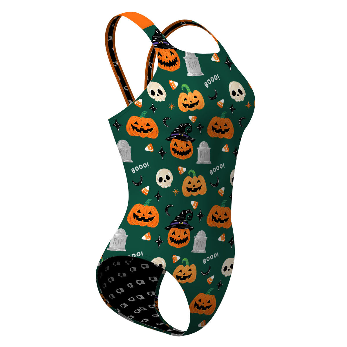 Pumpkin garden - Classic Strap Swimsuit