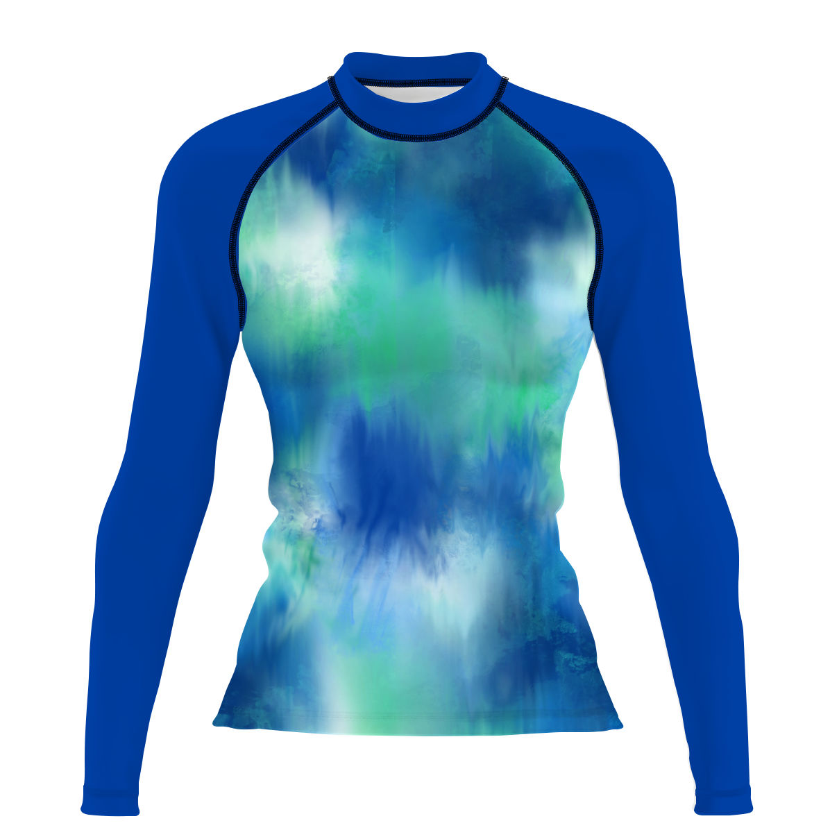 Ethereal watercolor - Surf Rash Guard UPF50+ de Manga Larga para Mujer