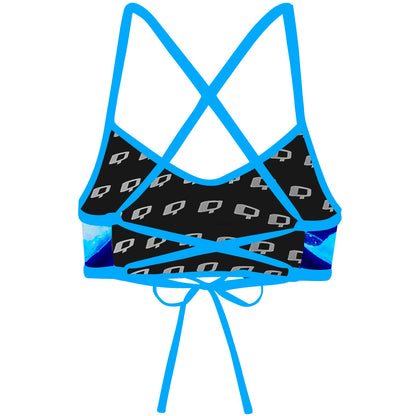Manta Rays -  Ciara Tieback Bikini Top