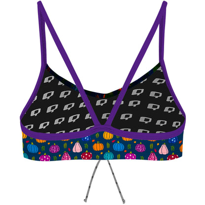Groovy Gourds - Bandeau Bikini Top