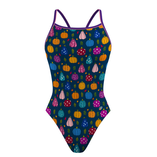 Groovy Gourds - Sunback Tank Swimsuit