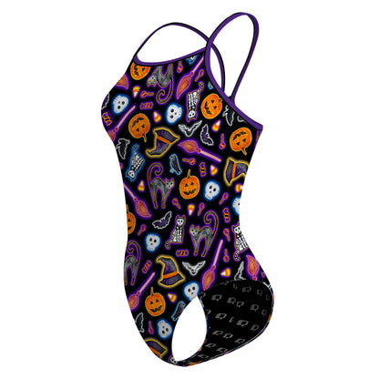 Halloween Trick or Treat - Skinny Strap Swimsuit