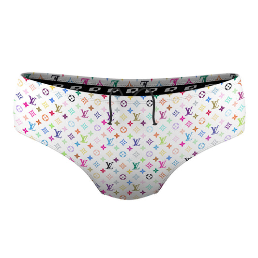 multi white 2.0 - Classic Brief Swimsuit