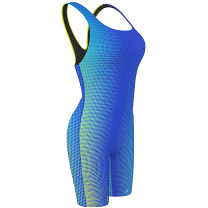 Fade Lagoon - Traje de Baño Jammer Classic Strap a la rodilla
