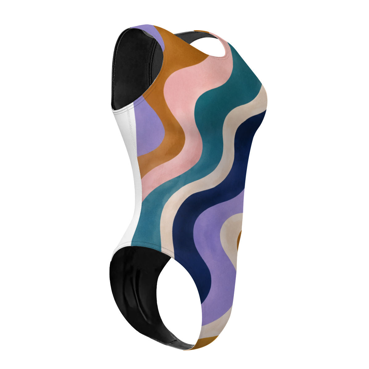 Retro Wave - Traje de Baño Waterpolo corte Cheeky