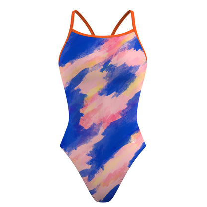 Ink Drags - Traje de baño Skinny strap