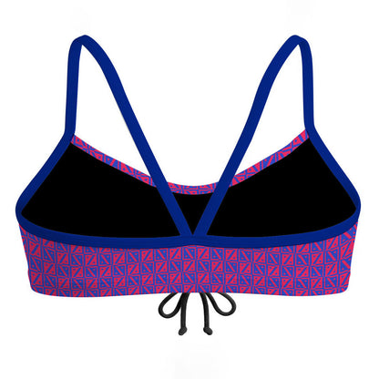 Diamond Grid - Bikini Top Bandeau