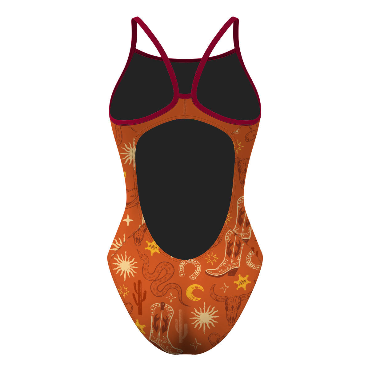 Western Sunset - Traje de baño Skinny strap
