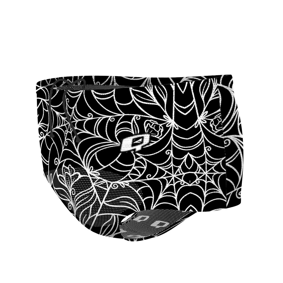 Spiderweb Temptation - Mesh Drag Swimsuit