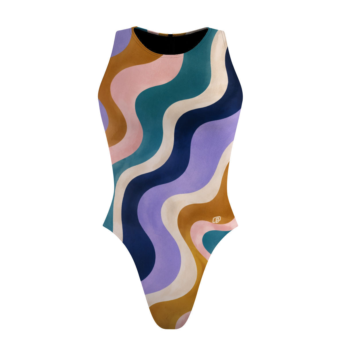 Retro Wave - Traje de Baño Waterpolo corte Cheeky
