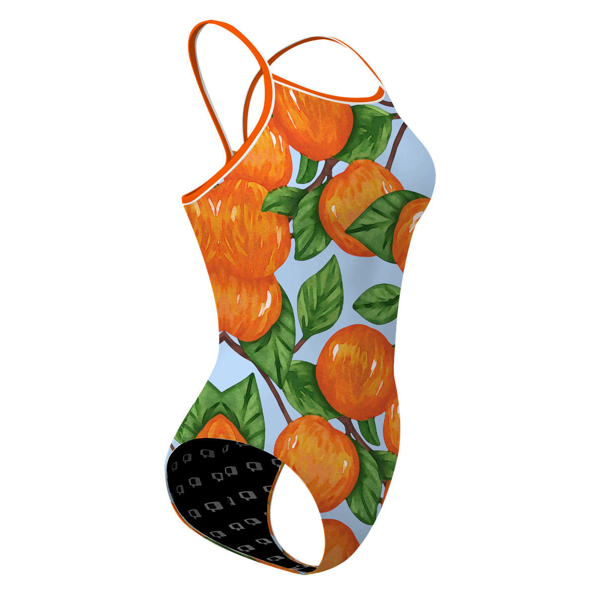Swimming With Oranges - Traje de baño Skinny strap