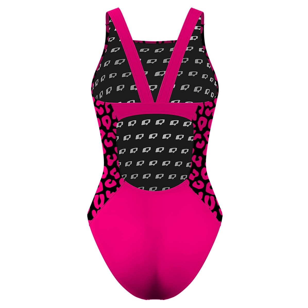 CONTRAST ANIMAL PRINT - Classic Strap Swimsuit