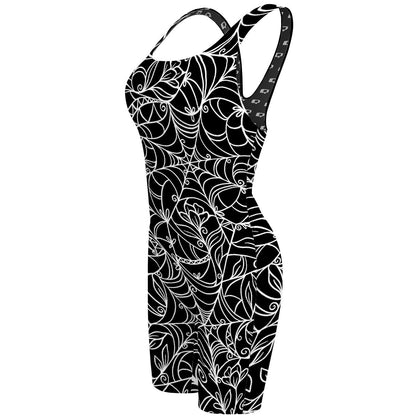 Spiderweb Temptation - Classic Strap Long Knee Women Jammer
