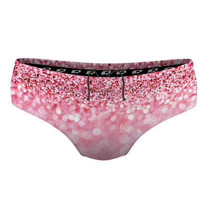 Rosé Glitter - Classic Brief Swimsuit