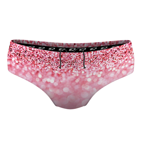 Rosé Glitter - Classic Brief Swimsuit